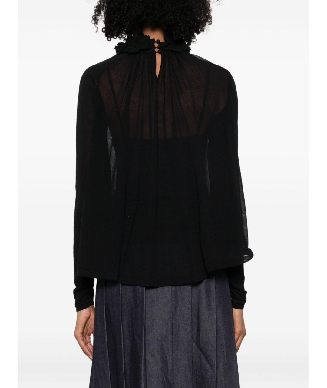 ZIMMERMANN Черная хлопковая блузы, фото 2