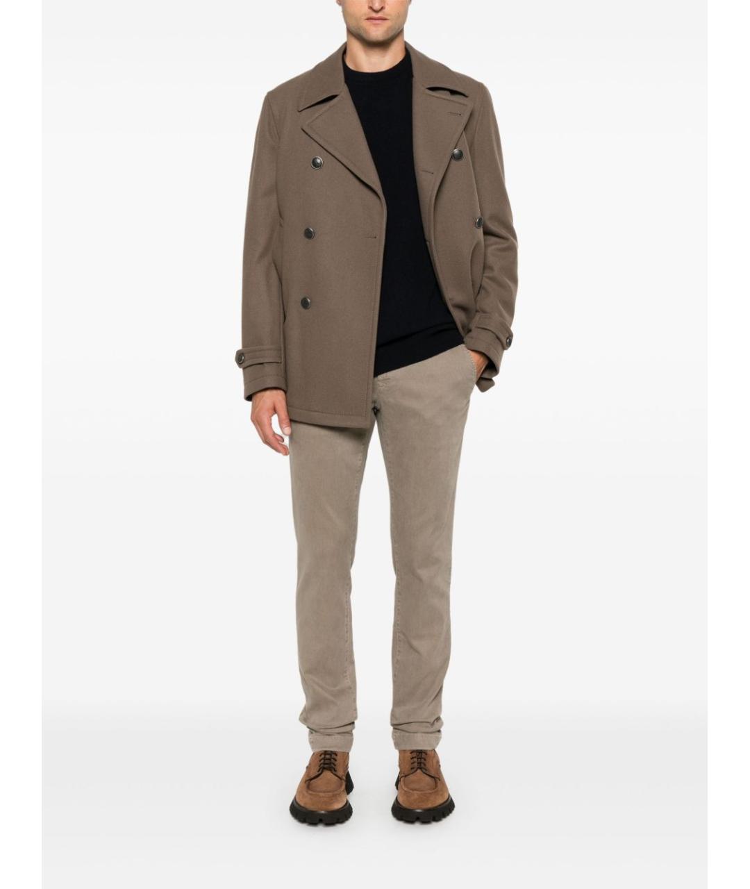 BARBOUR Синий шерстяной джемпер / свитер, фото 3