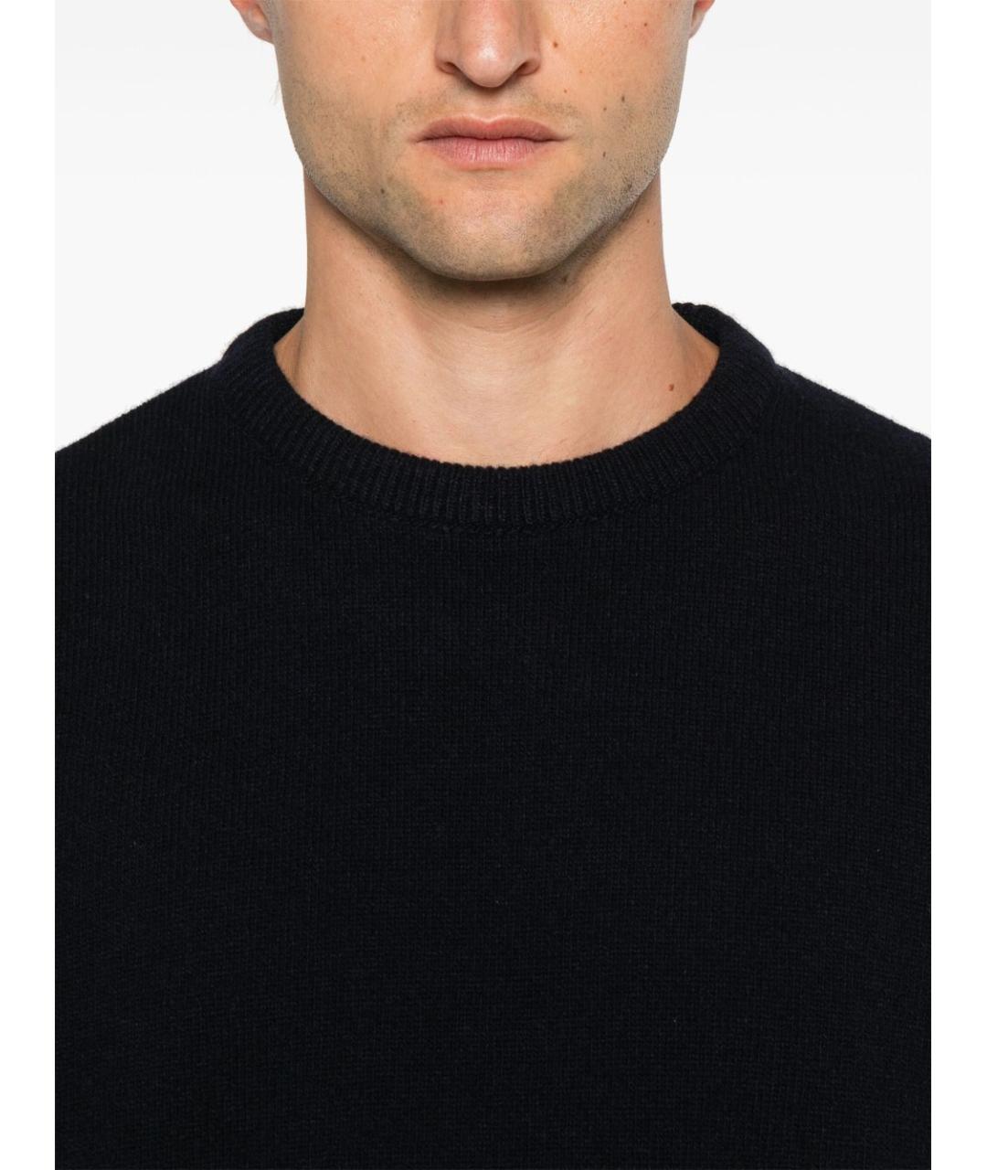 BARBOUR Синий шерстяной джемпер / свитер, фото 5