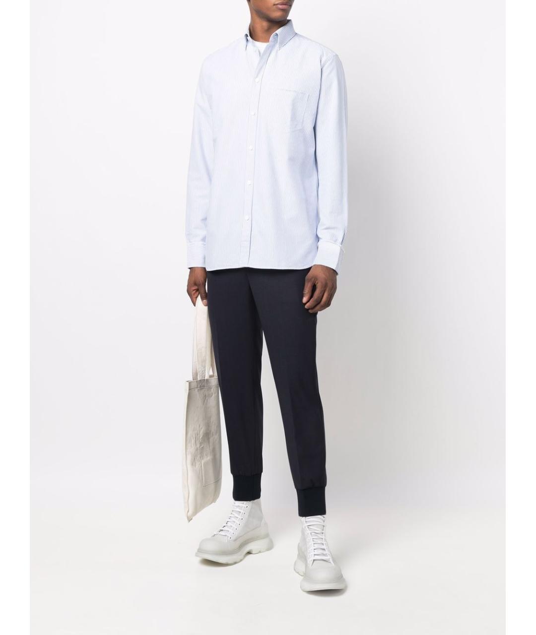 GOLDEN GOOSE DELUXE BRAND Белая хлопковая классическая рубашка, фото 3