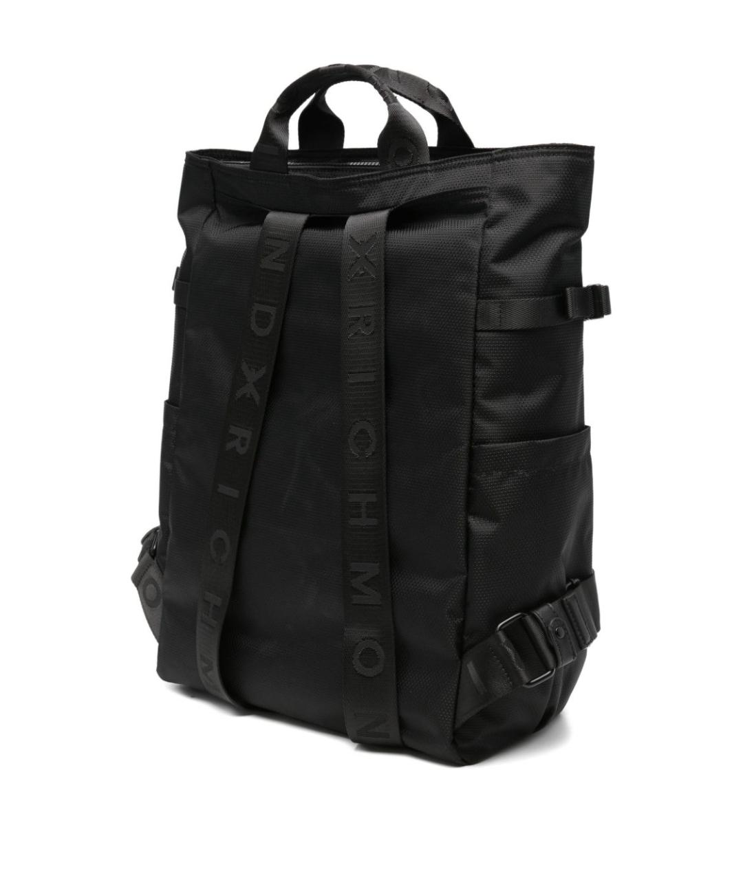 JOHN RICHMOND Черный тканевый рюкзак, фото 2