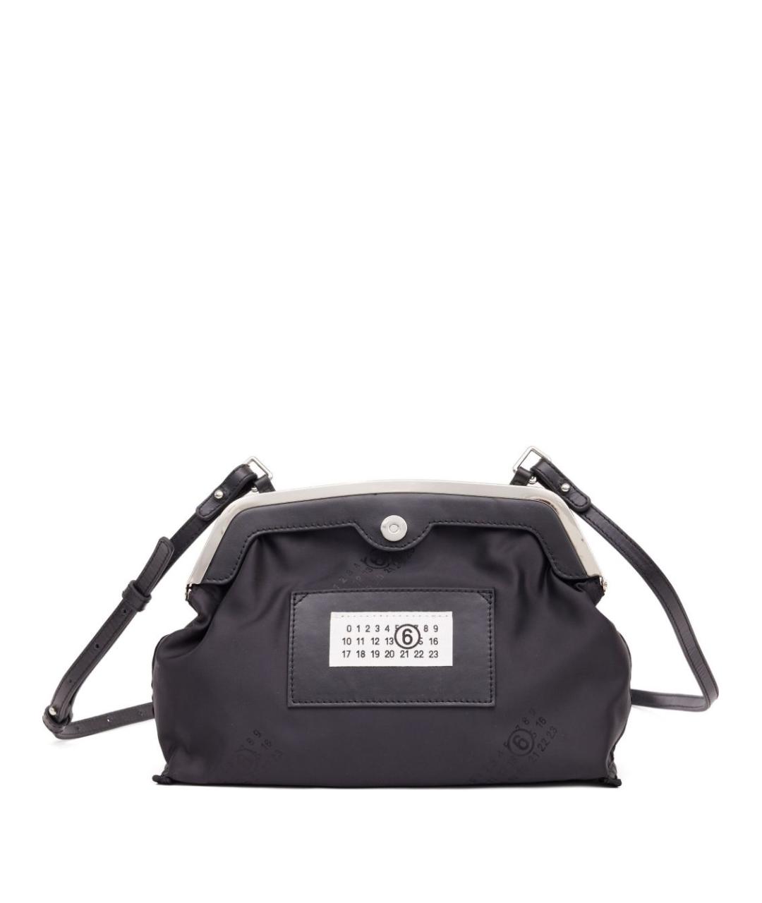 MM6 MAISON MARGIELA Черная синтетическая сумка через плечо, фото 1