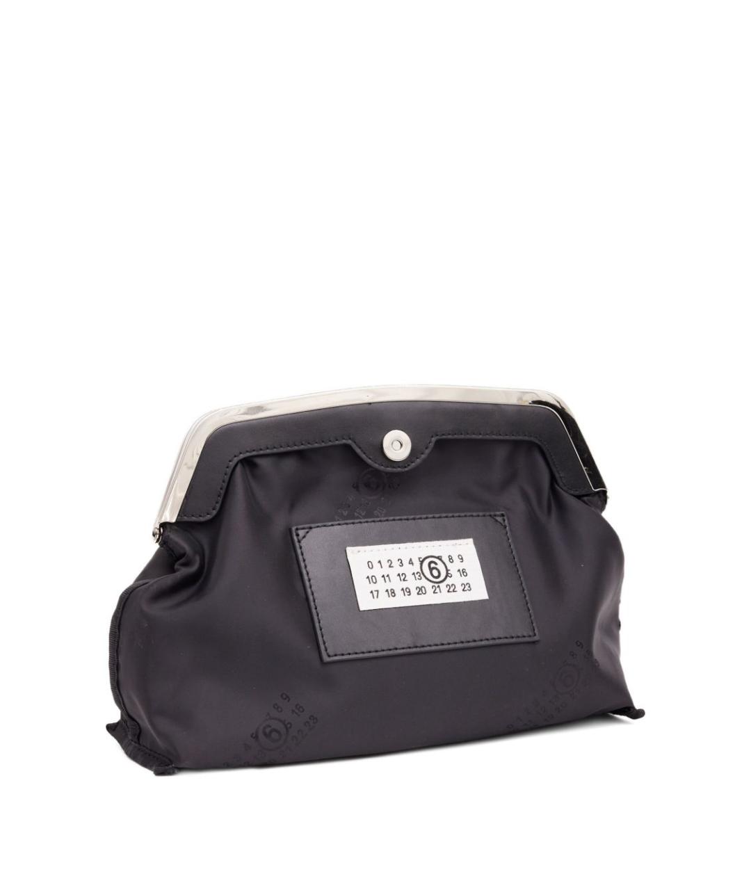 MM6 MAISON MARGIELA Черная синтетическая сумка через плечо, фото 5