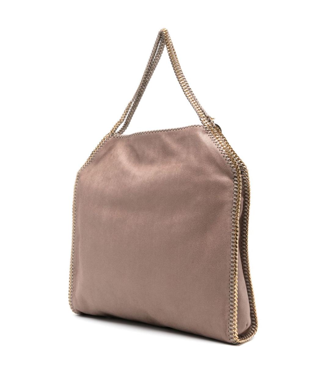 STELLA MCCARTNEY Розовая сумка тоут из искусственной кожи, фото 3