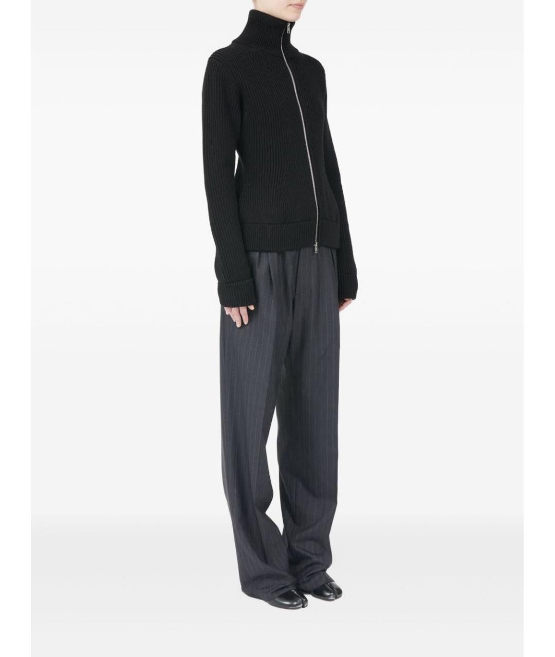 MAISON MARGIELA Черный шерстяной кардиган, фото 4