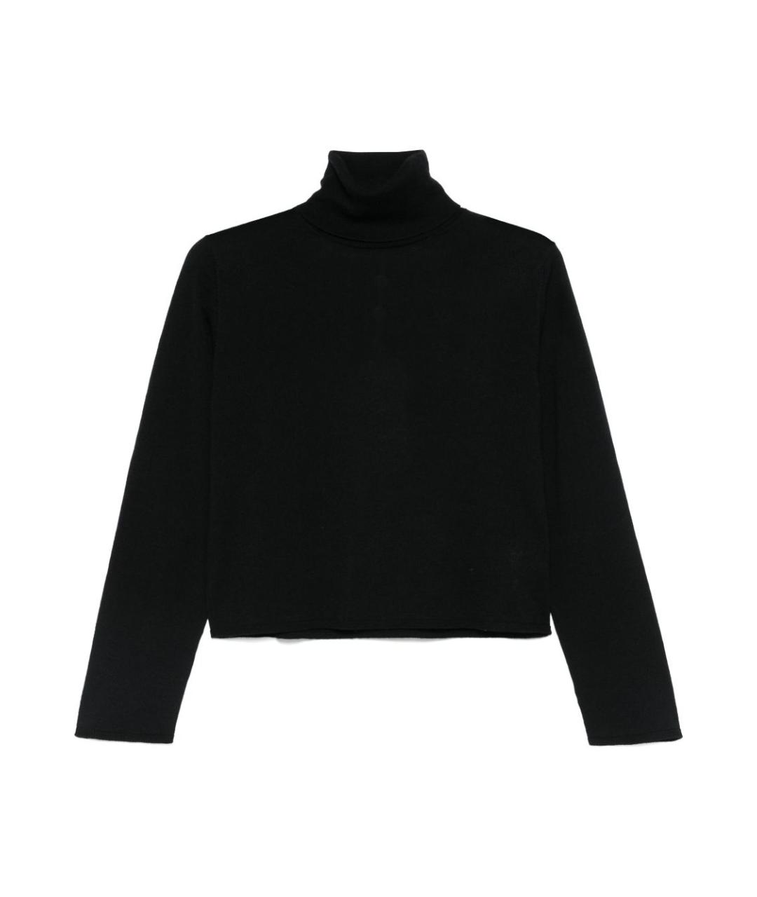 MM6 MAISON MARGIELA Черный шерстяной джемпер / свитер, фото 1