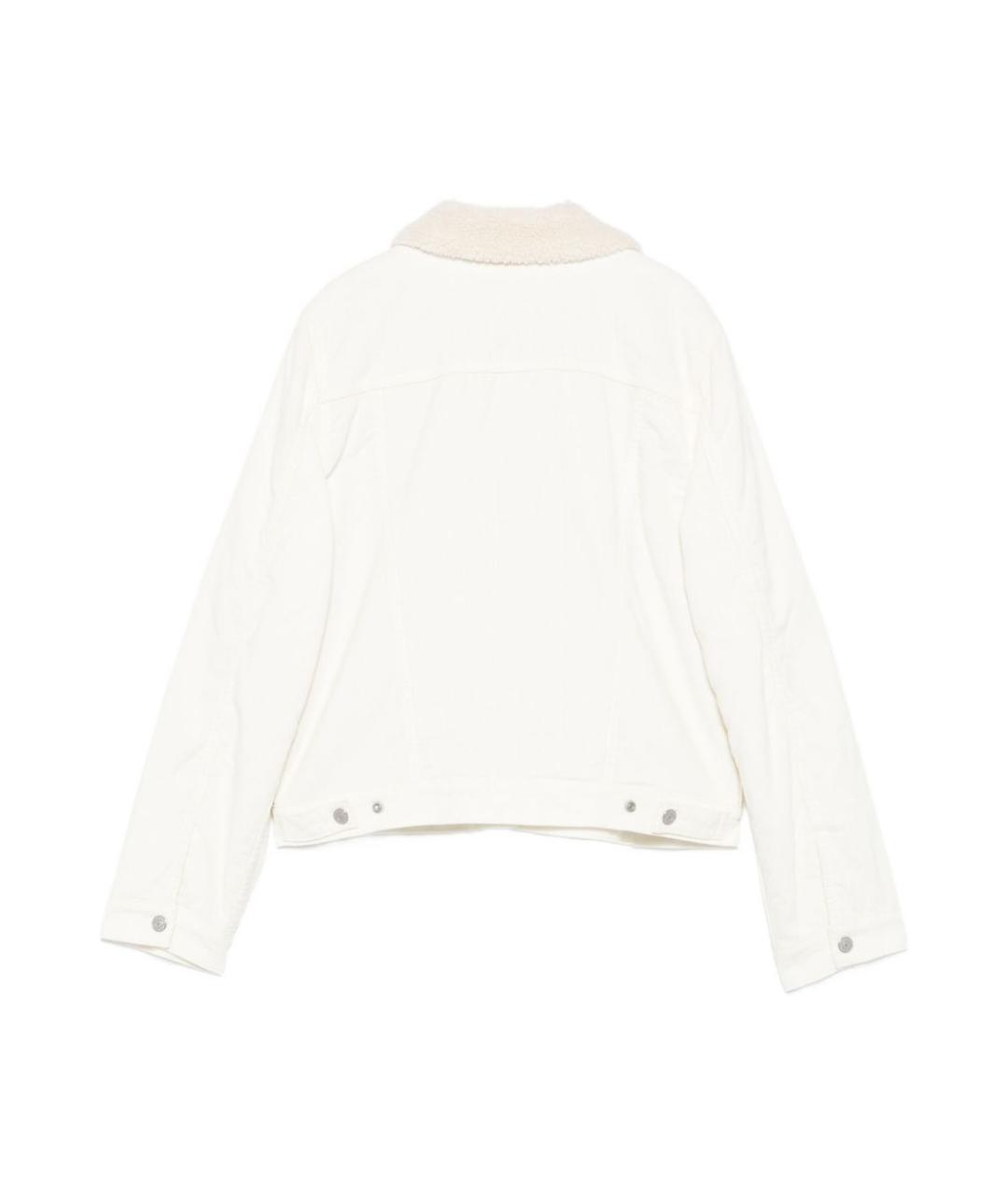 LEVI'S Бежевая хлопковая дубленка, фото 3