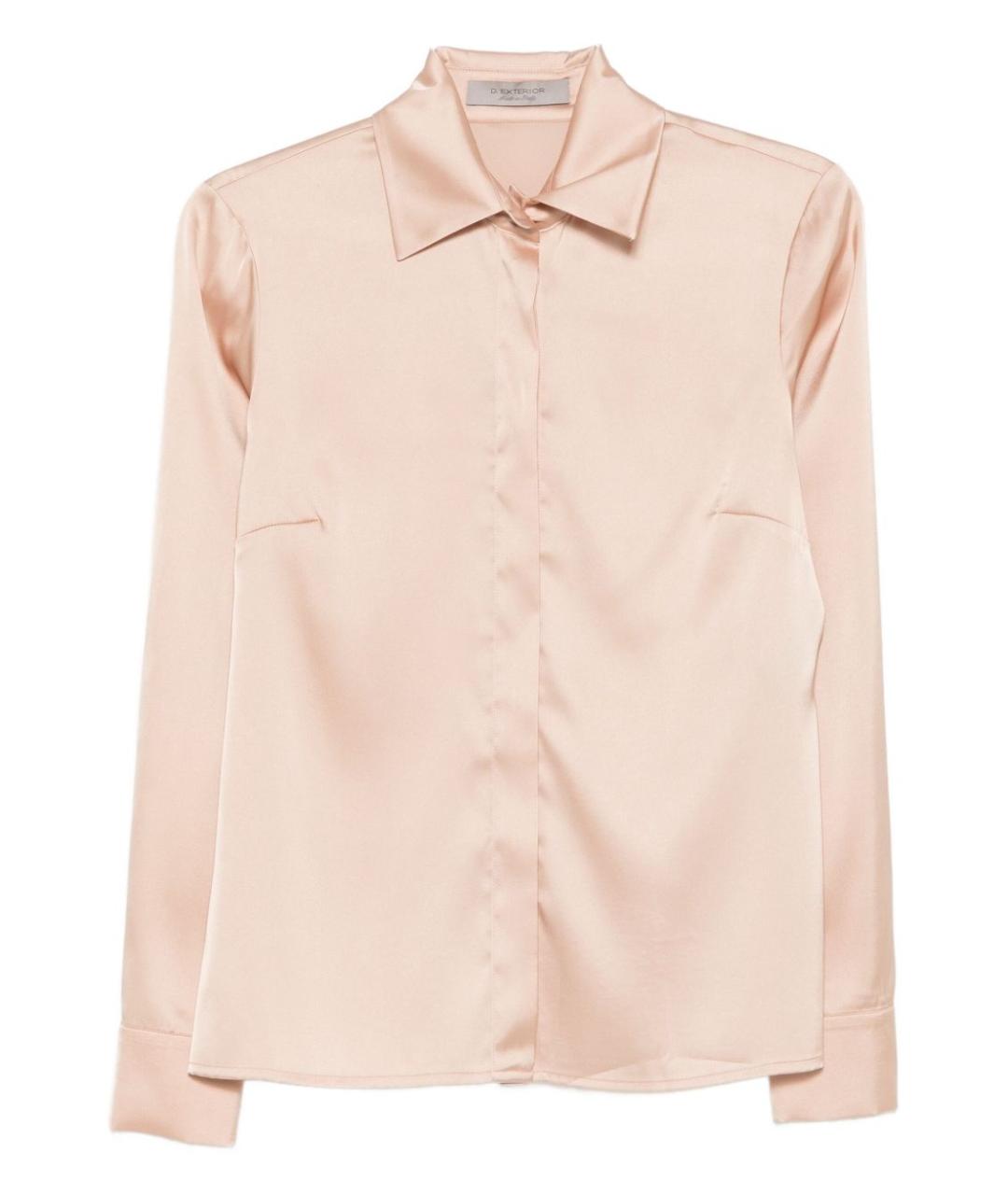 D.EXTERIOR Розовая полиэстеровая рубашка, фото 1