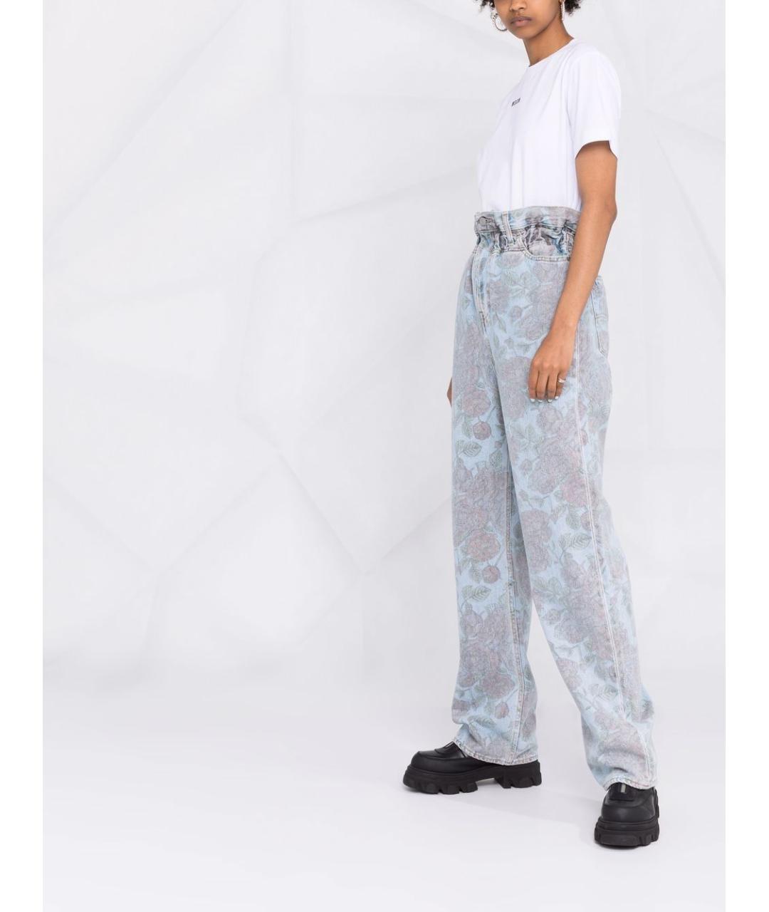 MSGM Белая хлопковая футболка, фото 2