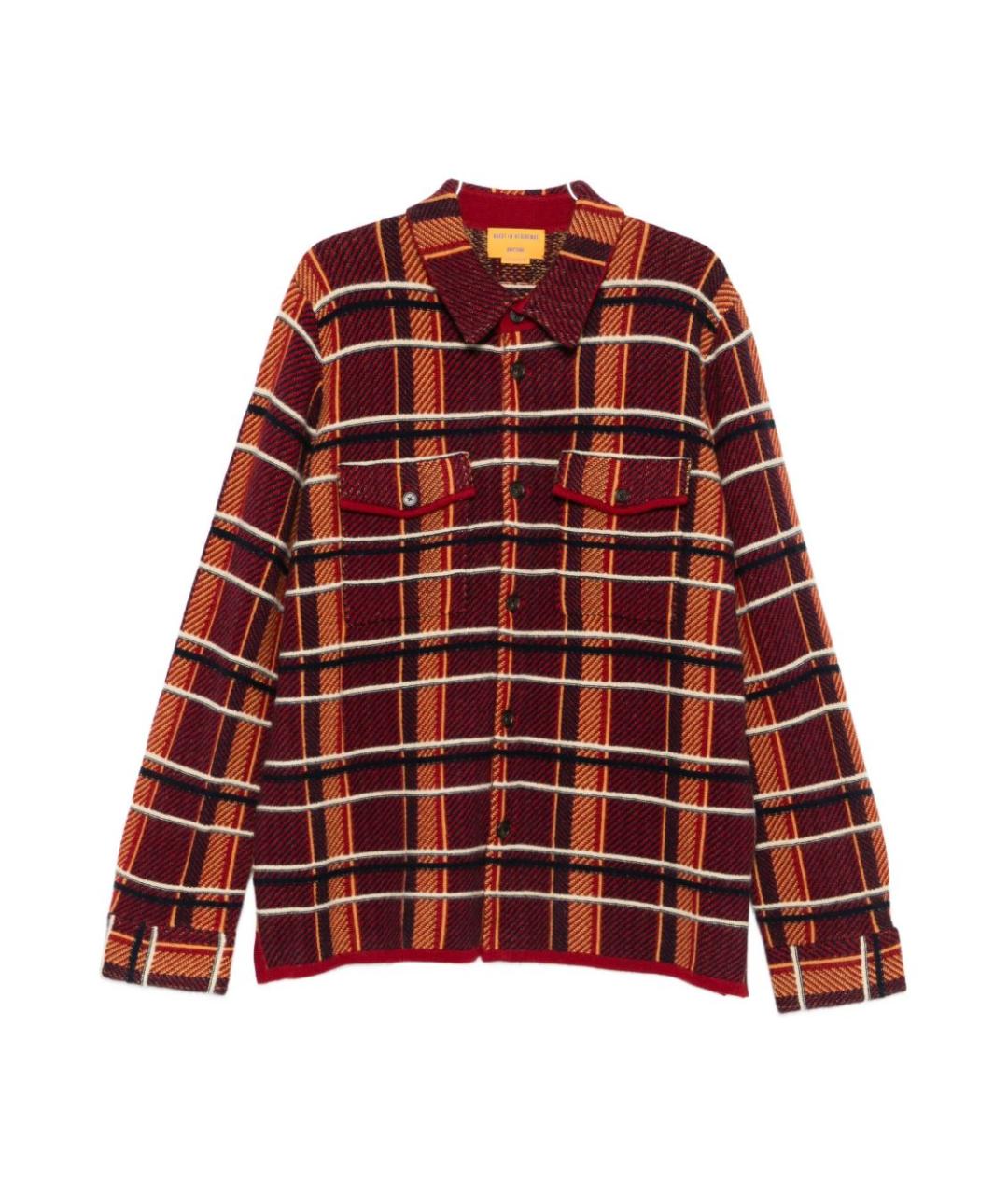 GUEST IN RESIDENCE Красная кашемировая кэжуал рубашка, фото 1