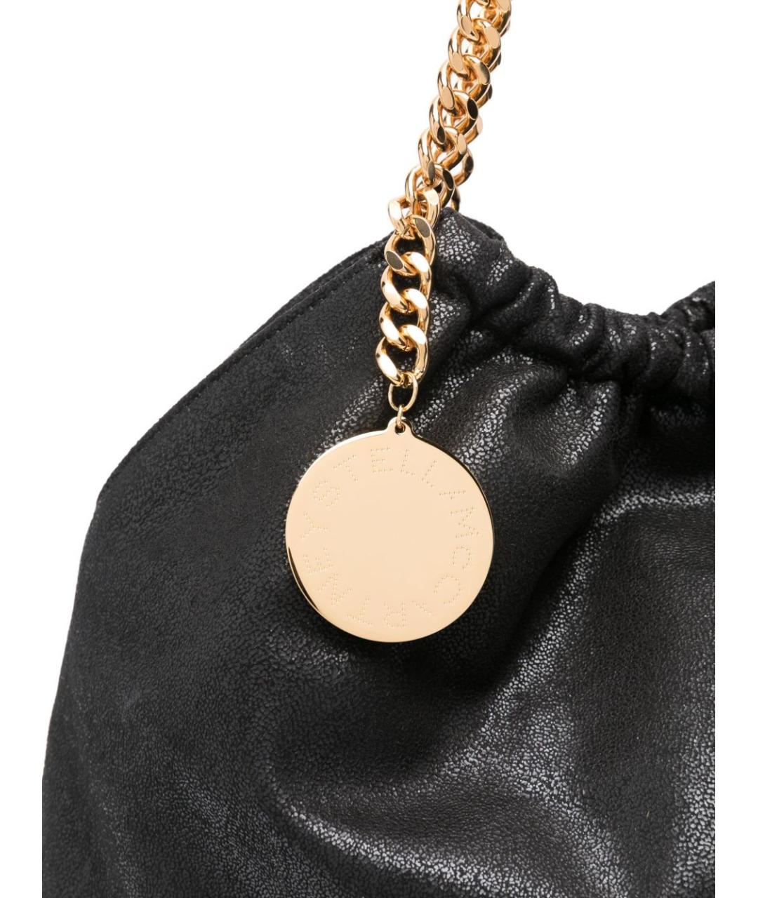 STELLA MCCARTNEY Черная сумка тоут из искусственной кожи, фото 4