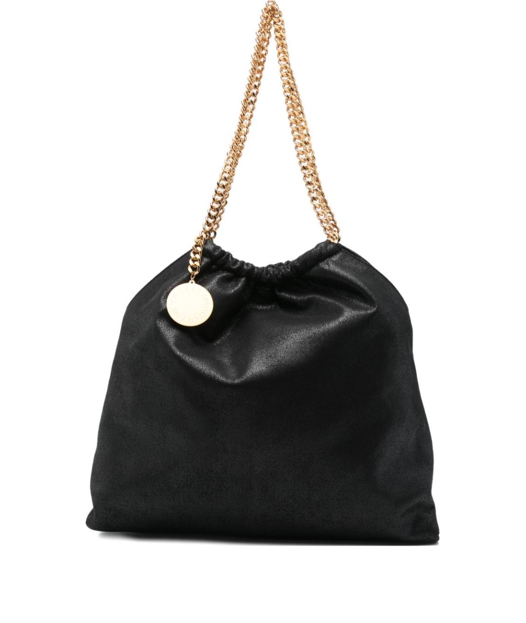 STELLA MCCARTNEY Черная сумка тоут из искусственной кожи, фото 1