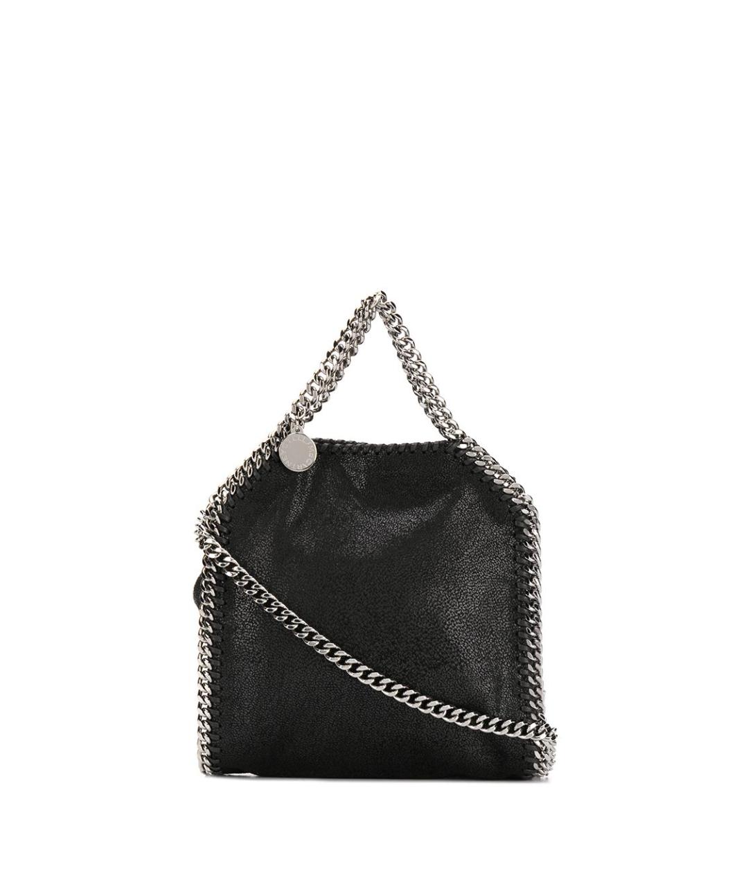 STELLA MCCARTNEY Черная сумка тоут из искусственной кожи, фото 1