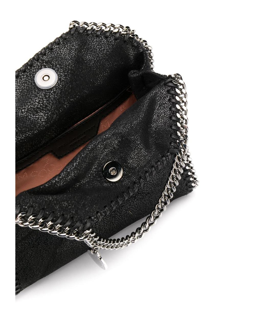 STELLA MCCARTNEY Черная сумка тоут из искусственной кожи, фото 2