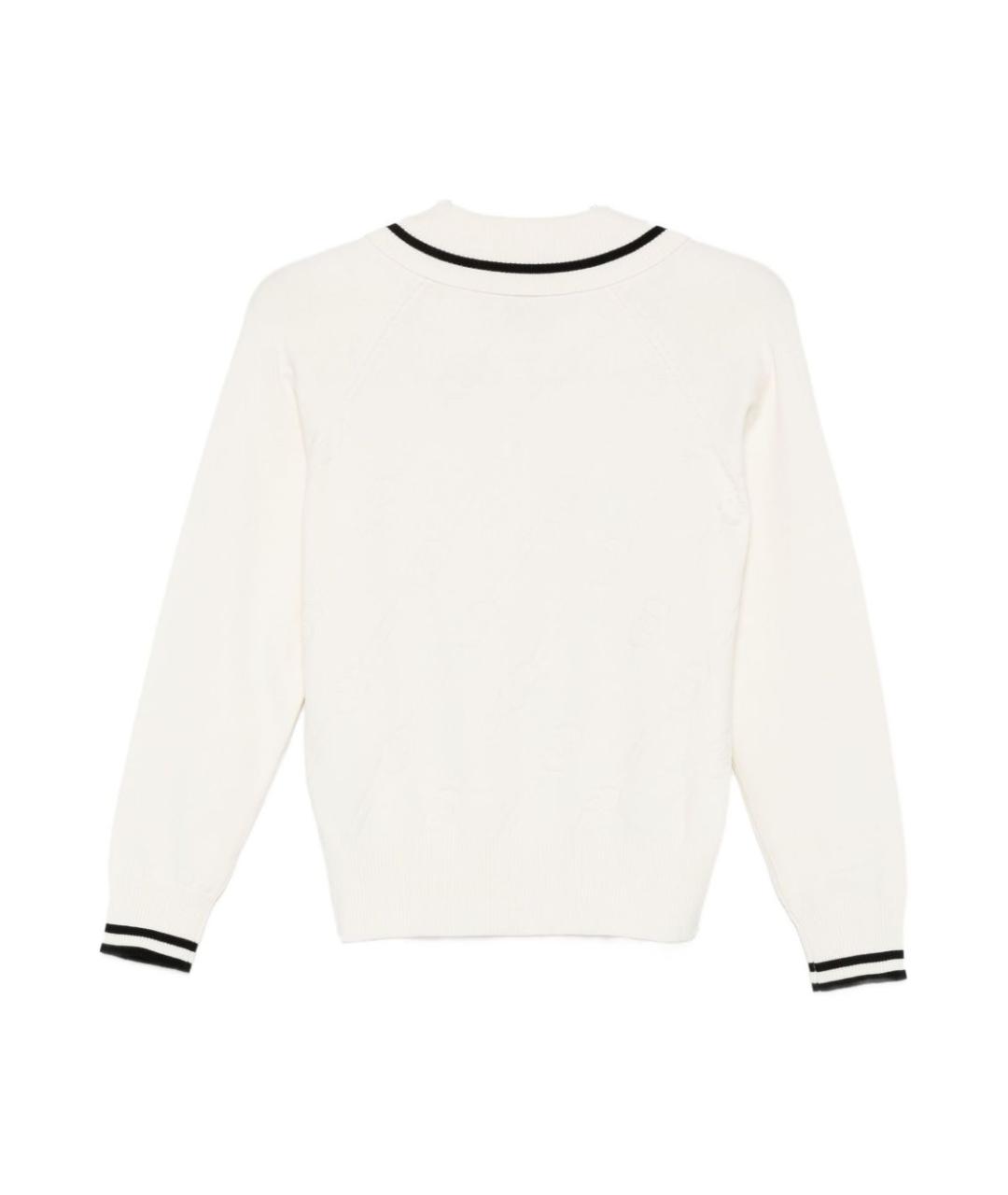 LIU JO Бежевый вискозный джемпер / свитер, фото 2