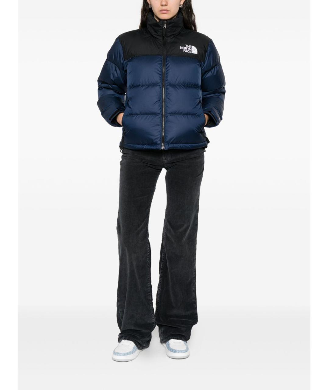 THE NORTH FACE Синий полиэстеровый пуховик, фото 2