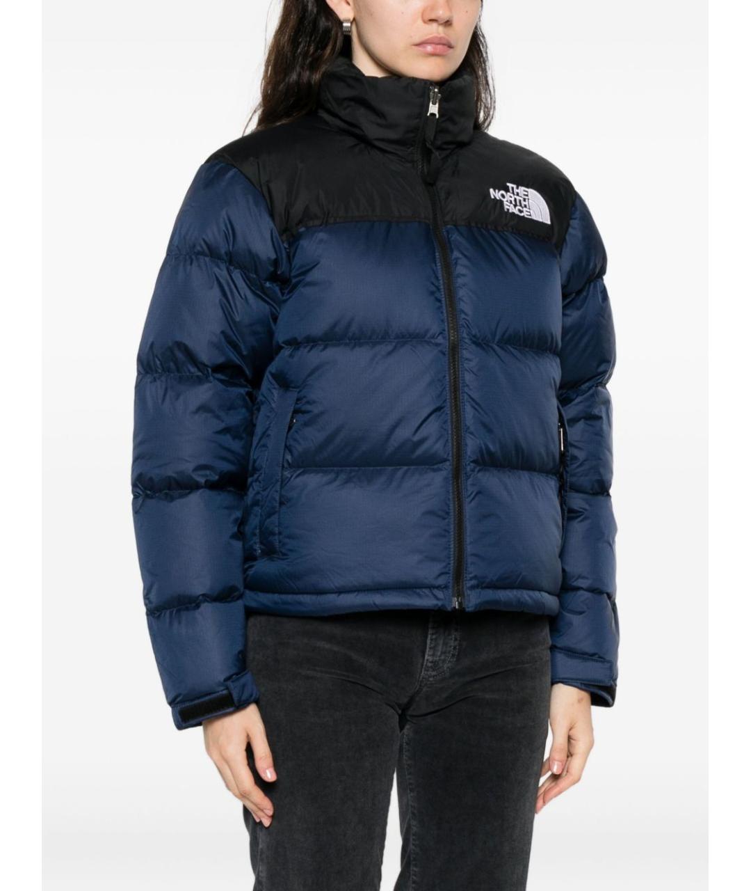THE NORTH FACE Синий полиэстеровый пуховик, фото 4