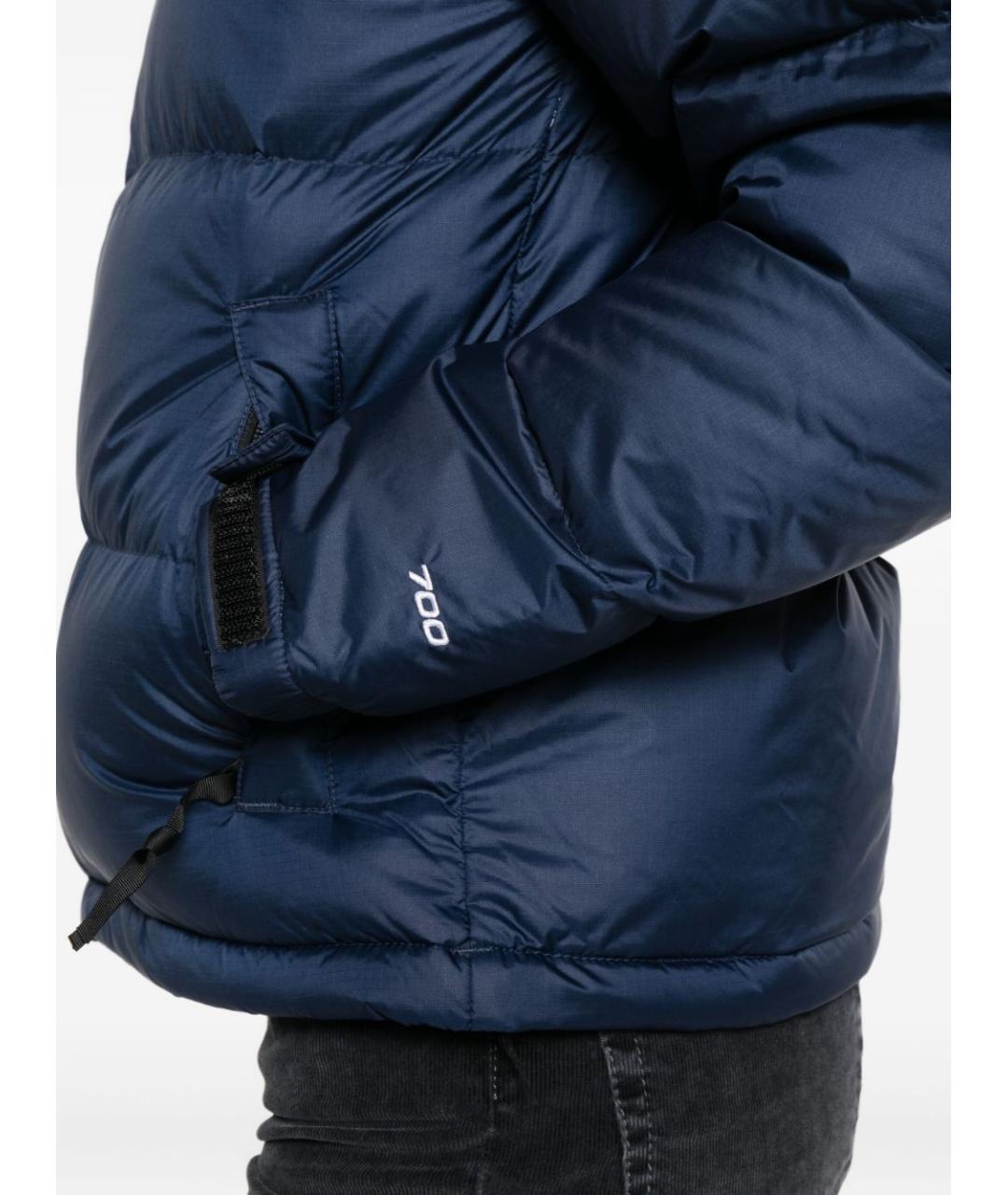 THE NORTH FACE Синий полиэстеровый пуховик, фото 3