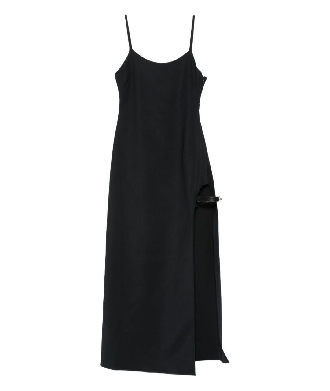 COPERNI Черное хлопковое коктейльное платье, фото 1