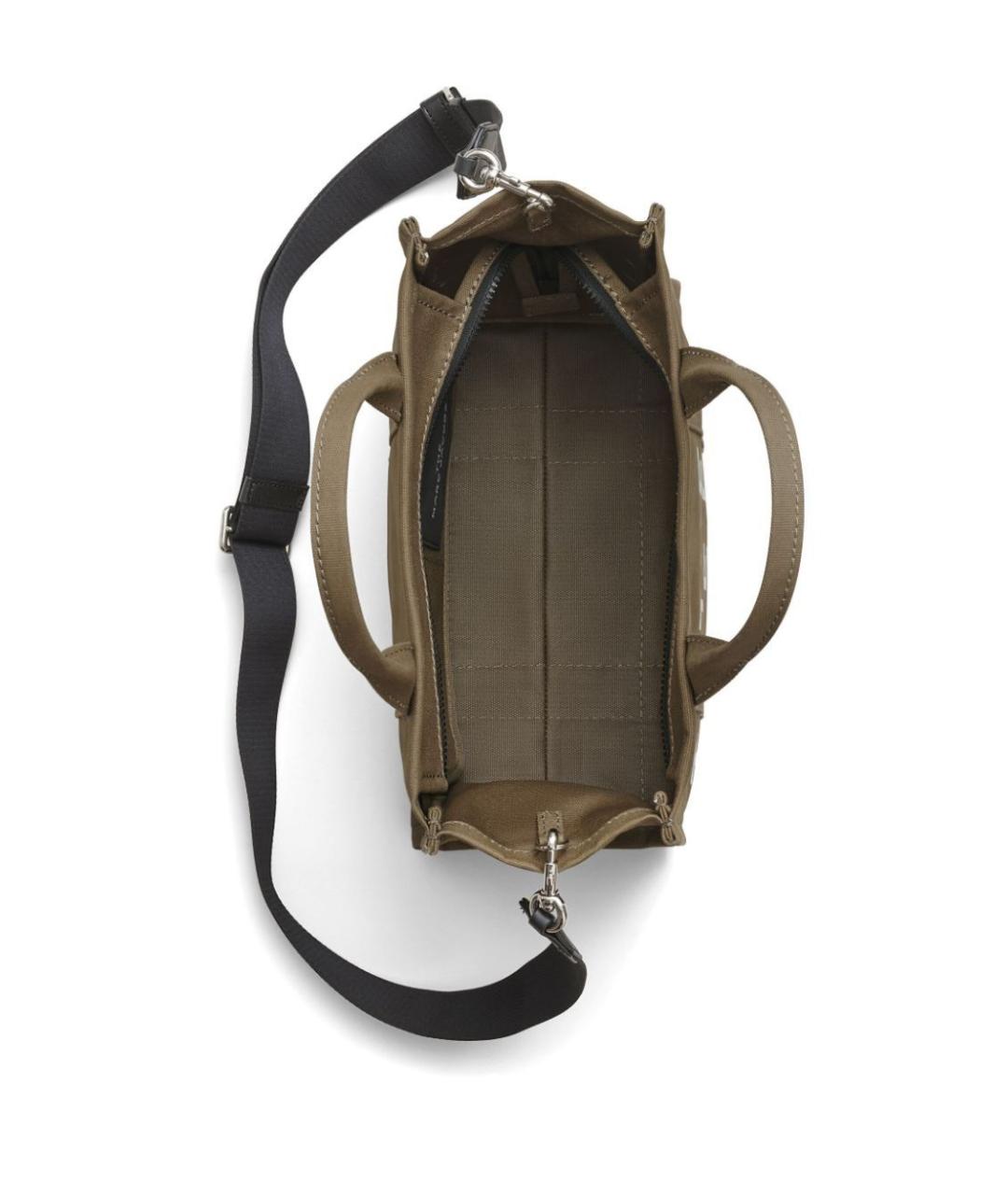 MARC JACOBS Зеленая хлопковая сумка тоут, фото 7