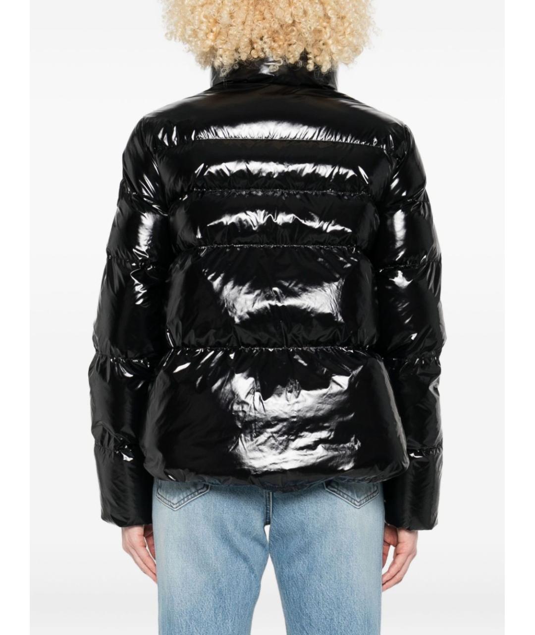 PINKO Черный полиамидовый пуховик, фото 5