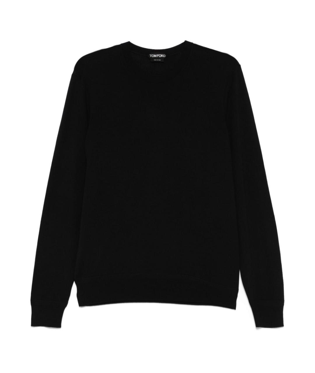 TOM FORD Черный шерстяной джемпер / свитер, фото 1