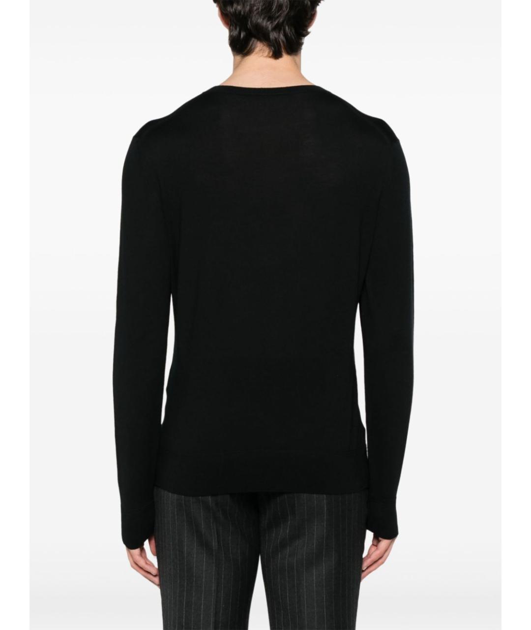 TOM FORD Черный шерстяной джемпер / свитер, фото 2