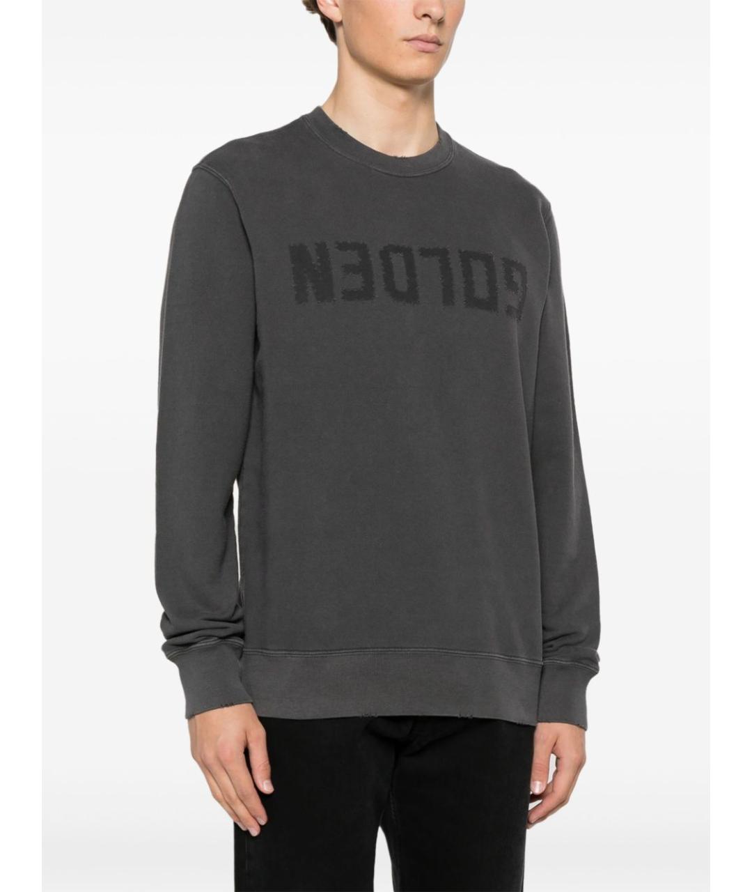 GOLDEN GOOSE DELUXE BRAND Серый хлопковый джемпер / свитер, фото 3