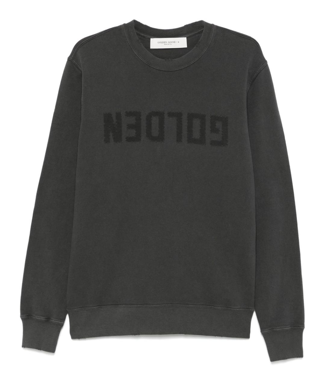 GOLDEN GOOSE DELUXE BRAND Серый хлопковый джемпер / свитер, фото 1