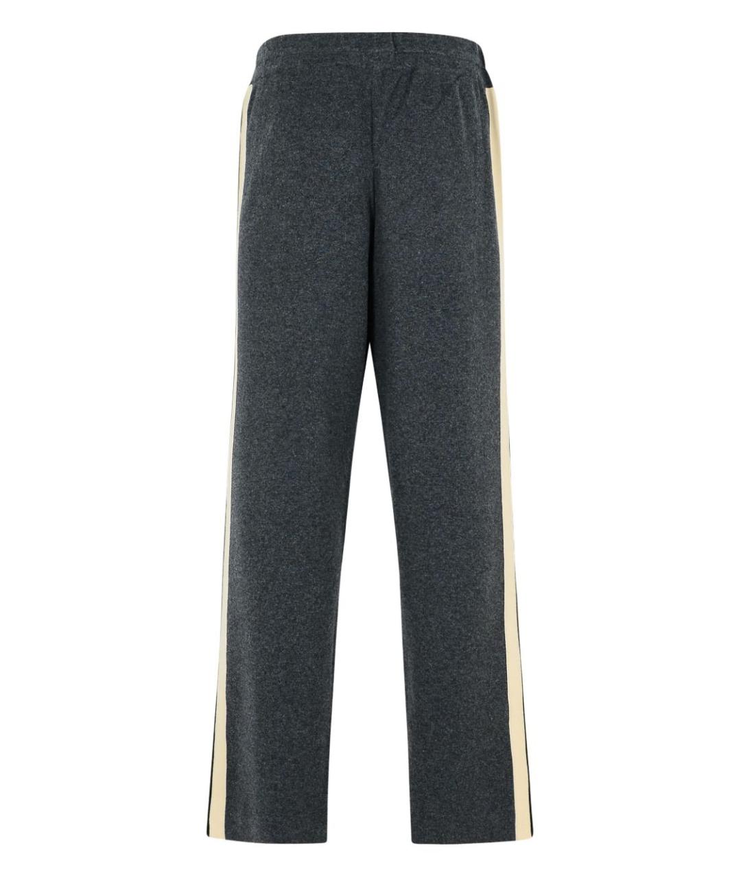 PALM ANGELS Серые полиэстеровые повседневные брюки, фото 2