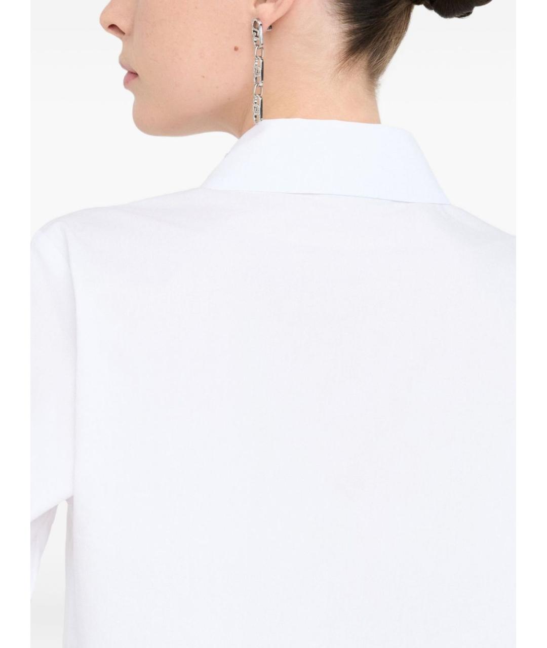 LIU JO Белая хлопковая рубашка, фото 4