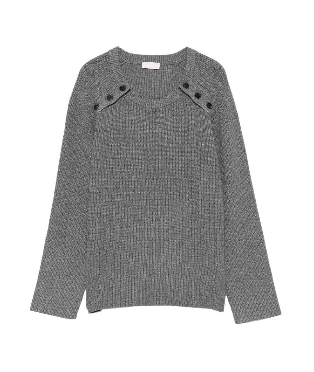 LIU JO Серая вискозная водолазка, фото 1