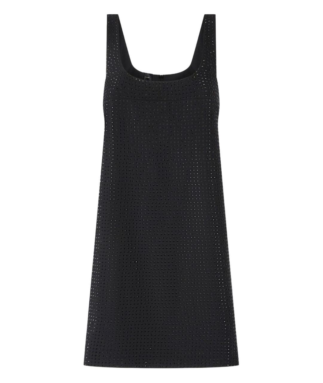 PINKO Черное полиэстеровое платье, фото 1