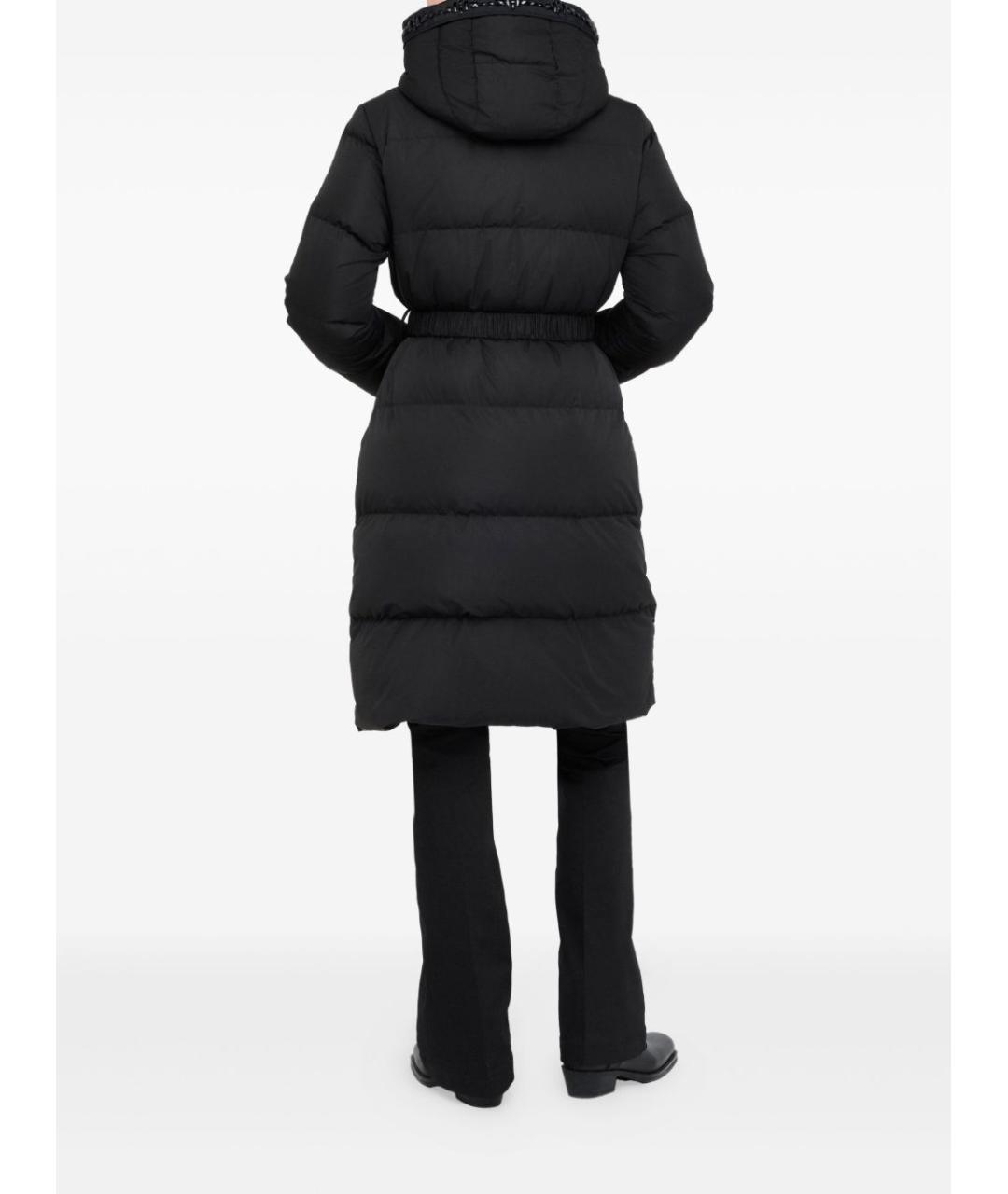 LIU JO Черный полиэстеровый пуховик, фото 3
