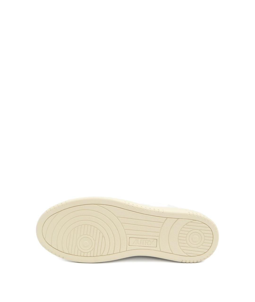 AUTRY Белые кожаные кроссовки, фото 3