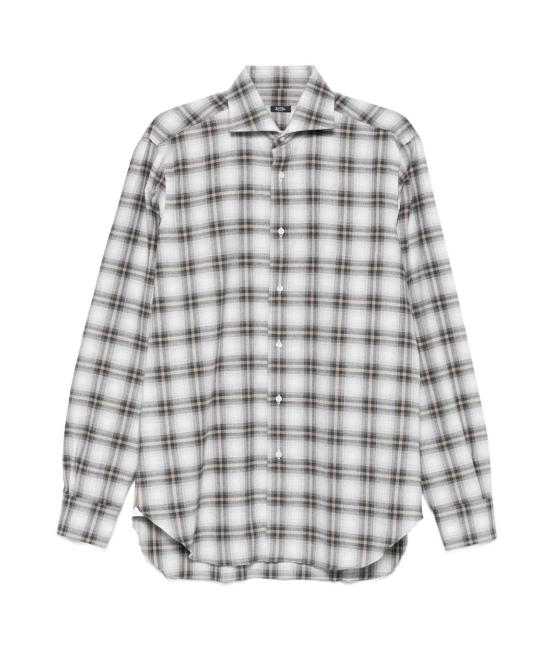 BARBA Мульти хлопковая классическая рубашка, фото 1