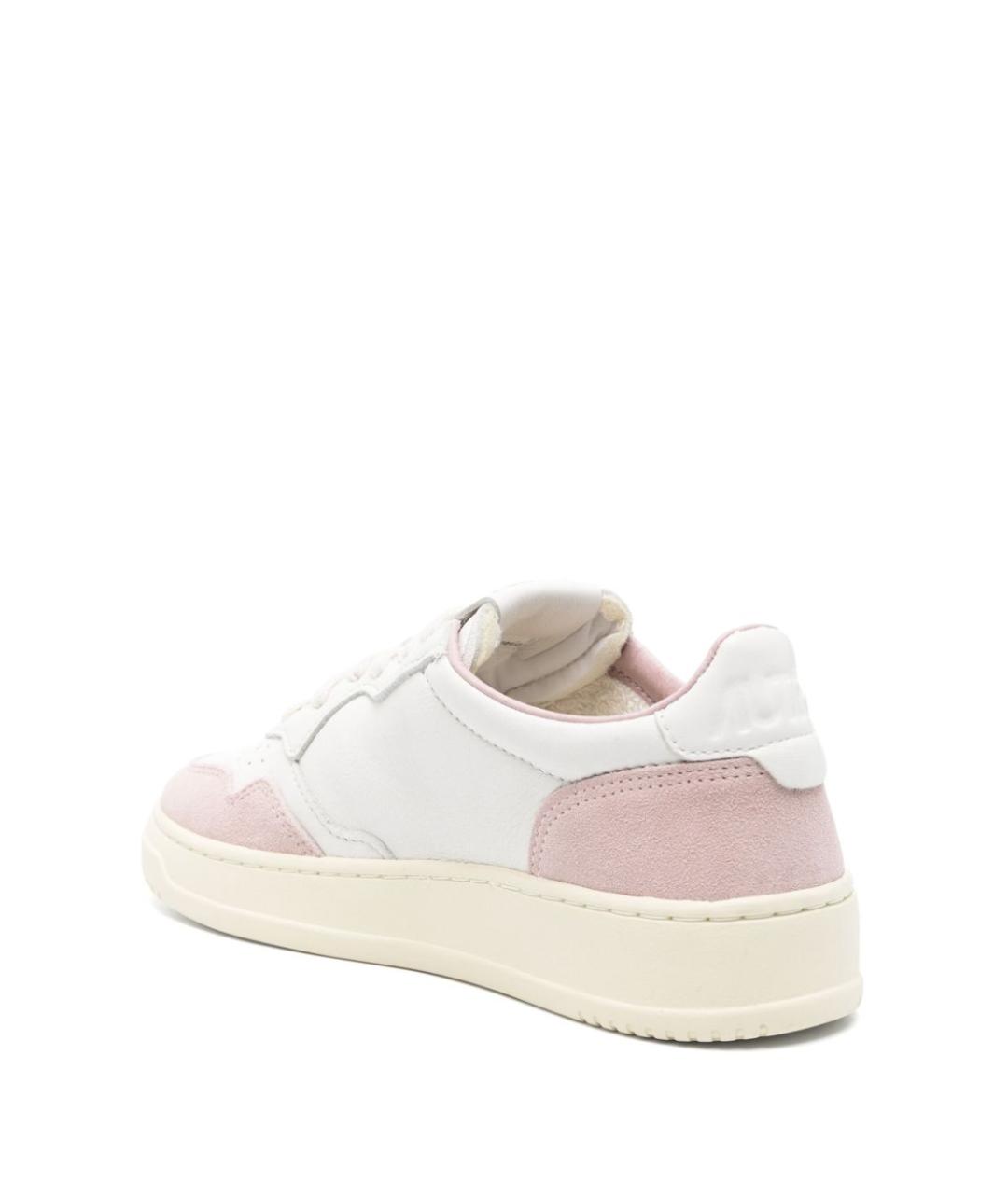 AUTRY Белые кожаные кроссовки, фото 3