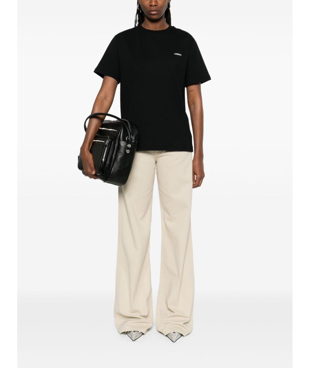 COPERNI Черная хлопковая футболка, фото 5