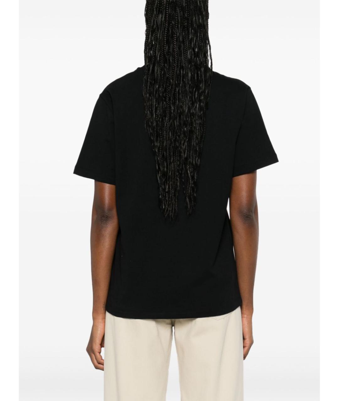 COPERNI Черная хлопковая футболка, фото 4