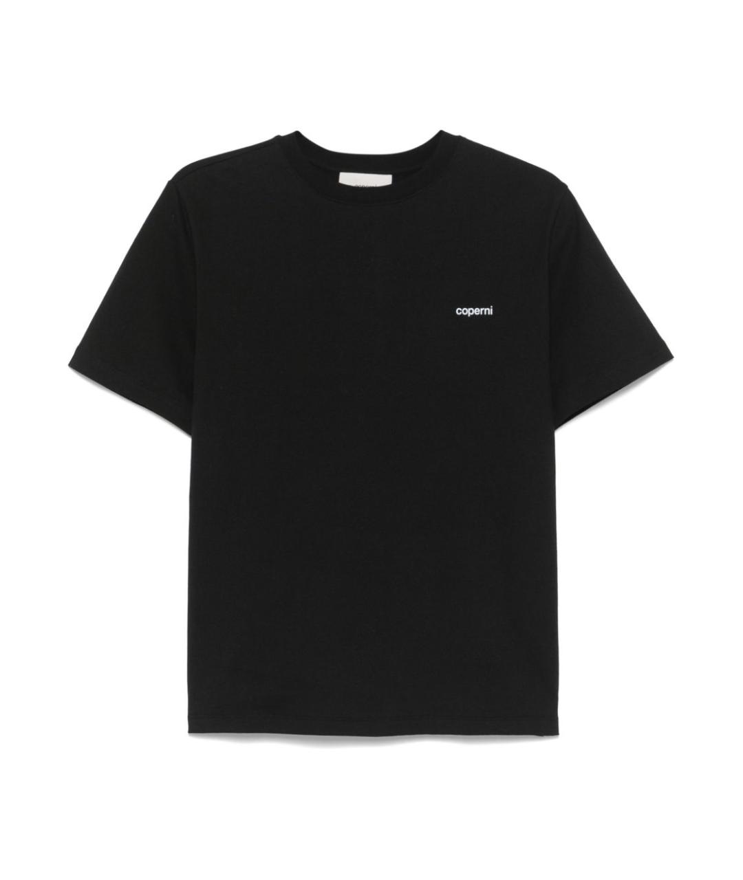 COPERNI Черная хлопковая футболка, фото 1
