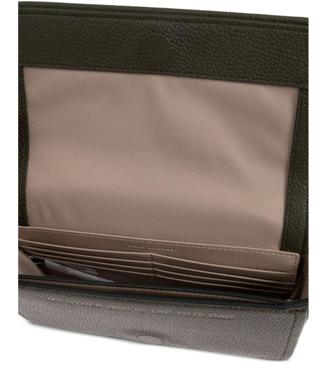 MARC JACOBS Зеленая кожаная сумка через плечо, фото 5