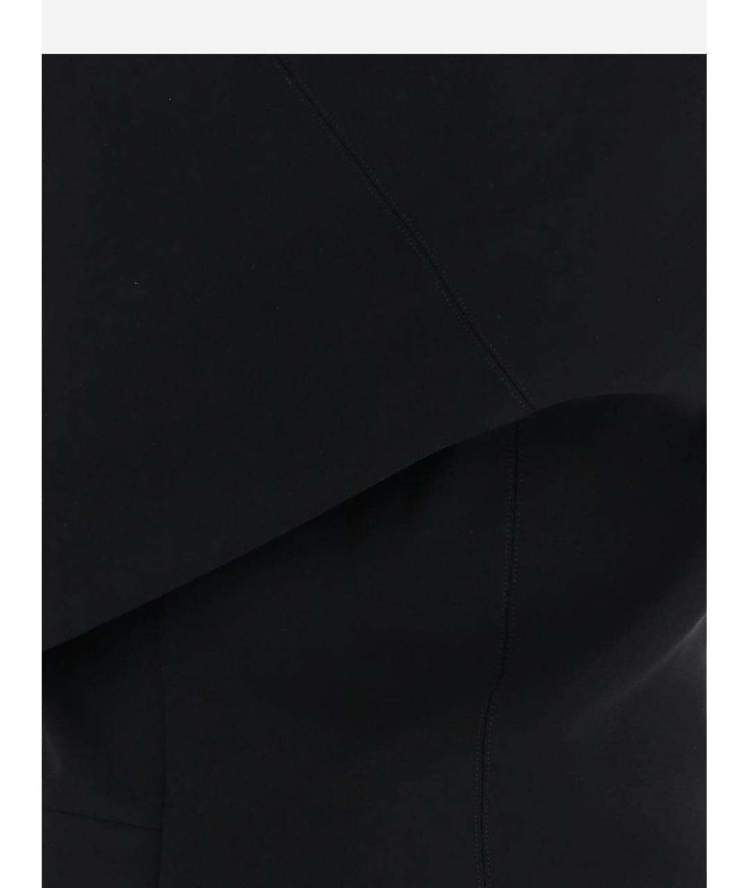 JACQUEMUS Черное полиэстеровое коктейльное платье, фото 2