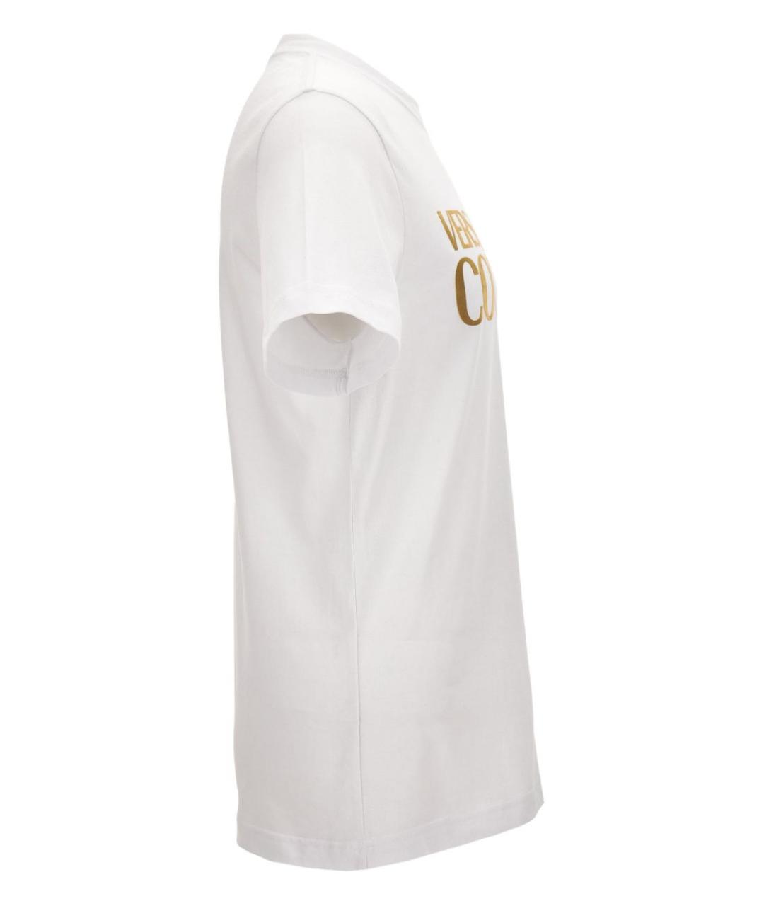 VERSACE JEANS COUTURE Белая хлопковая футболка, фото 2