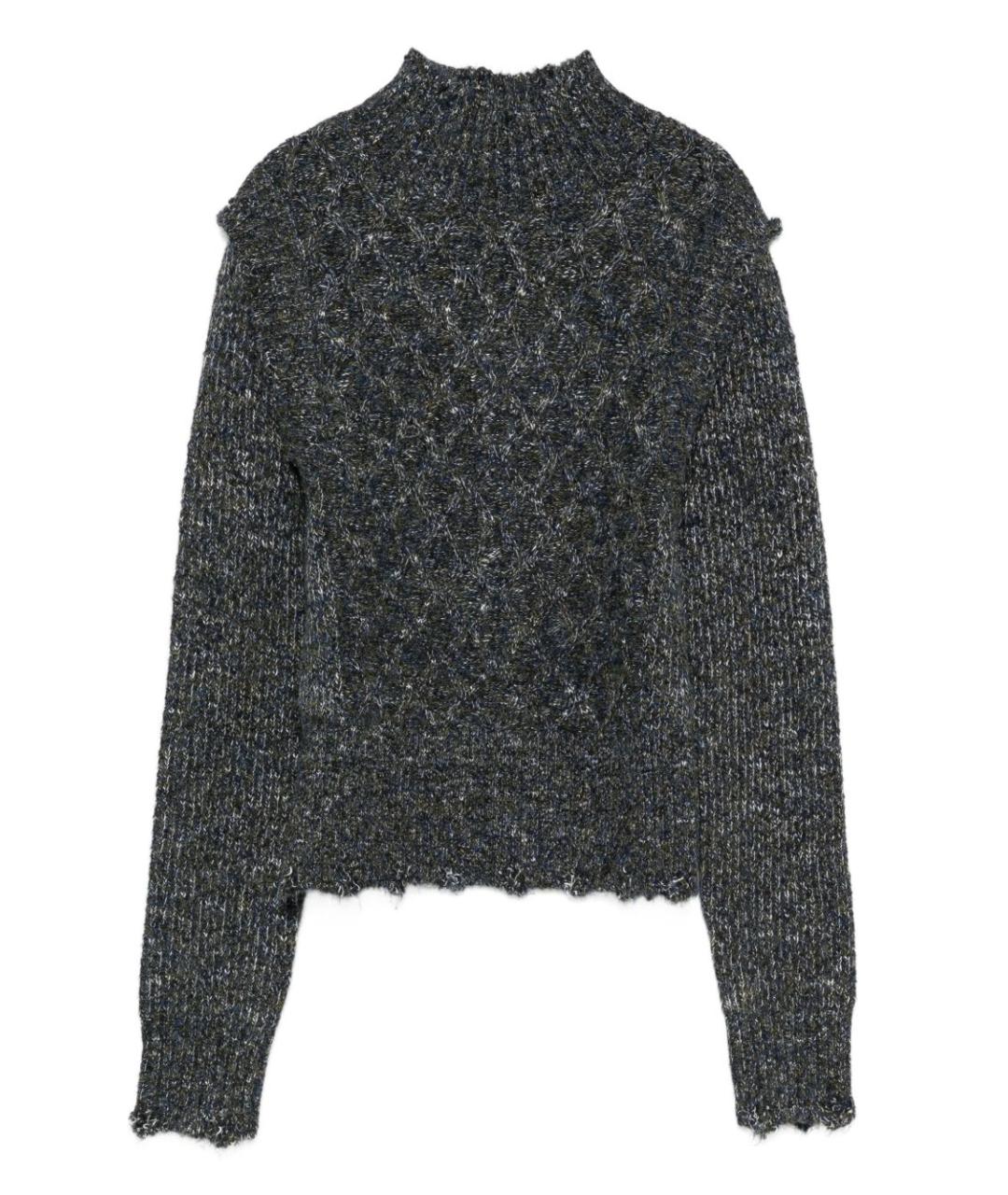 PINKO Серый полиэстеровый джемпер / свитер, фото 1
