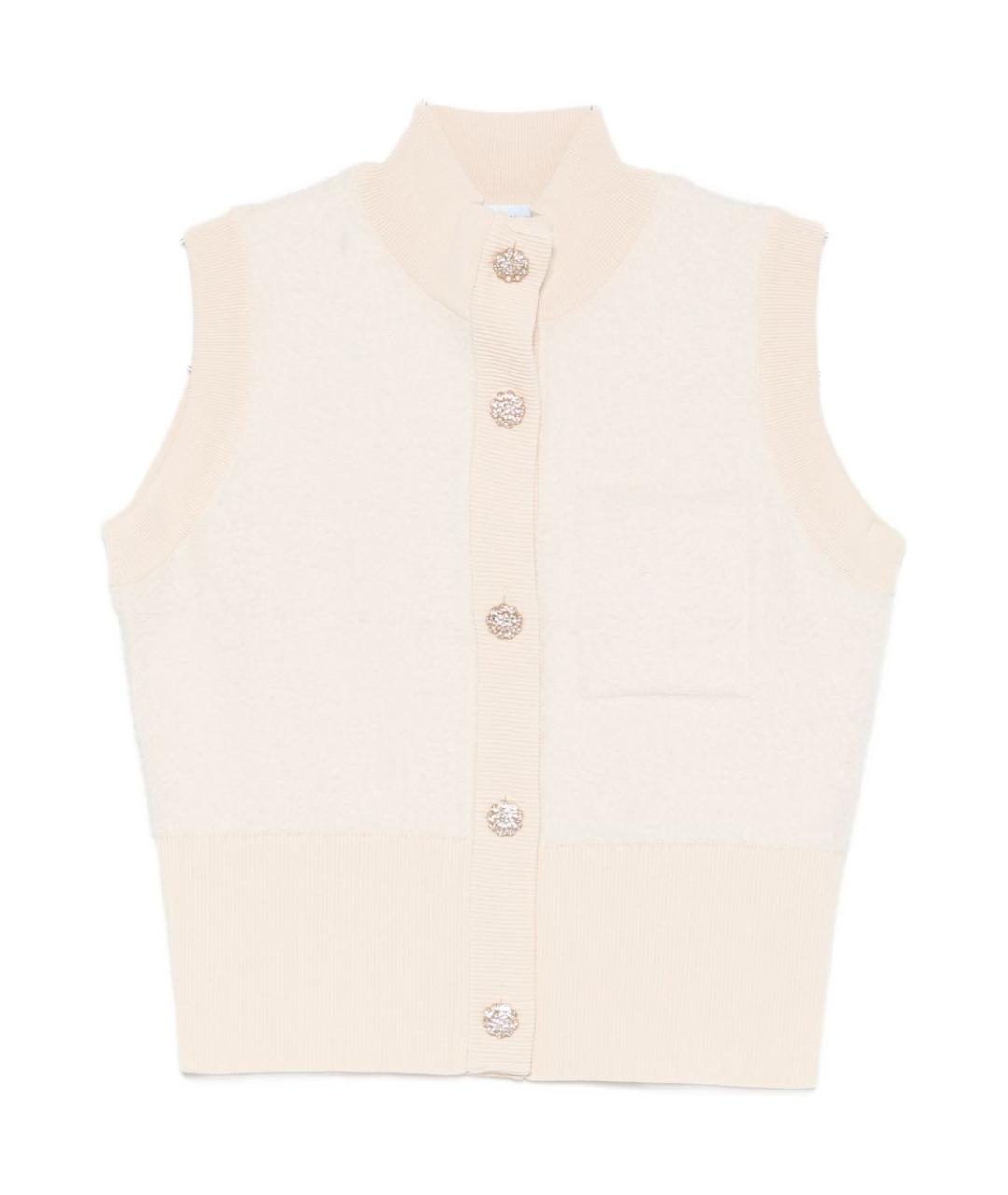 BLUGIRL Бежевая полиамидовая жилетка, фото 1