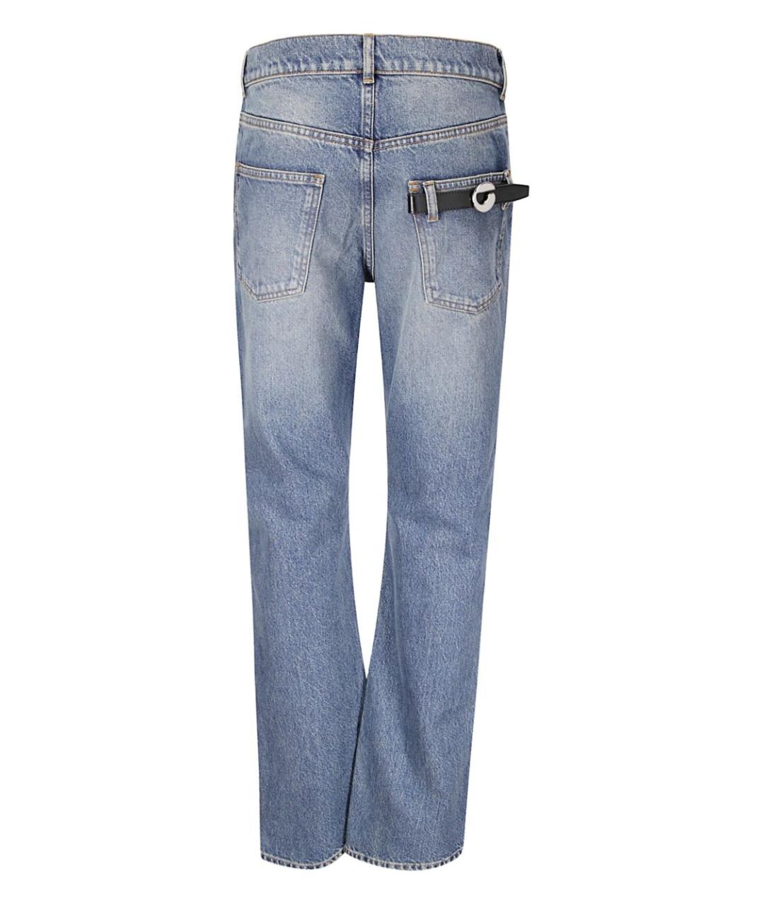 COPERNI Синие хлопковые прямые джинсы, фото 2