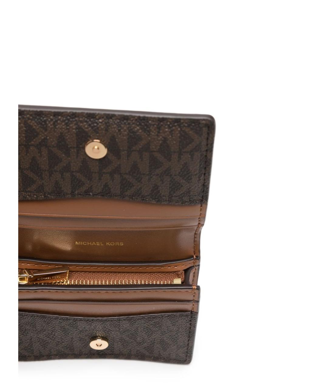 MICHAEL KORS Коричневый кошелек, фото 3