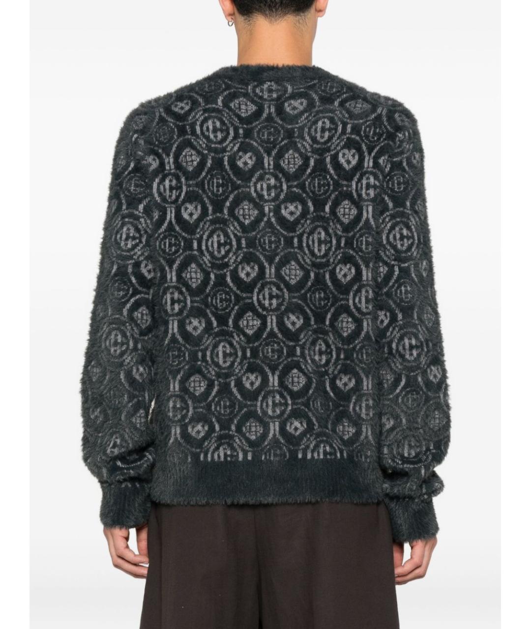 CASABLANCA Серый шерстяной джемпер / свитер, фото 3