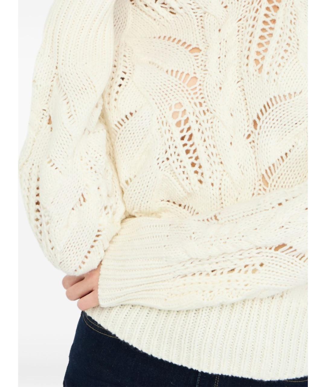 LIU JO Белый джемпер / свитер, фото 3