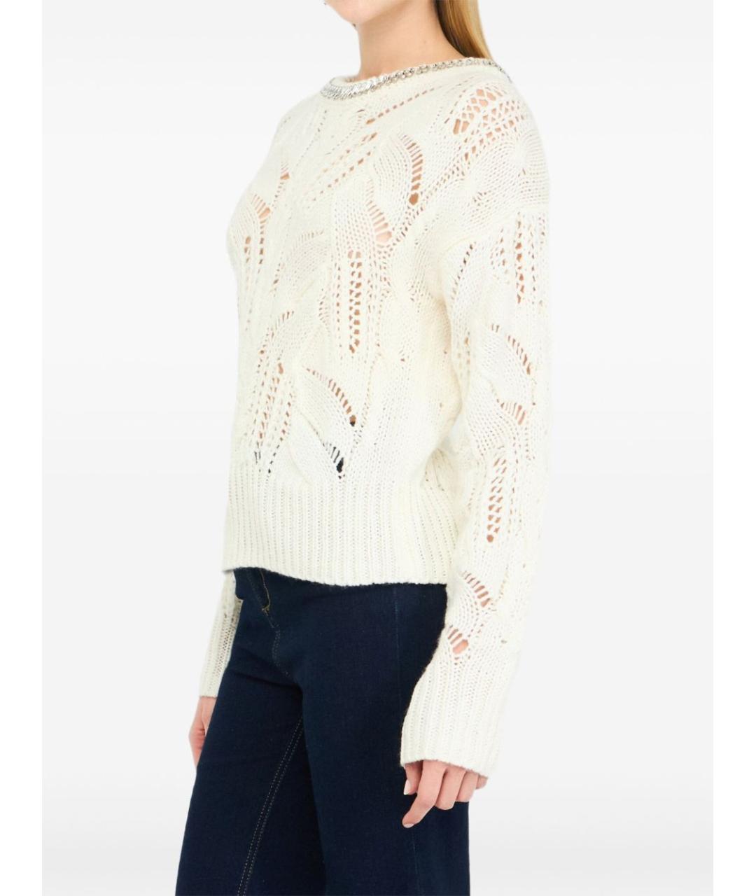 LIU JO Белый джемпер / свитер, фото 5